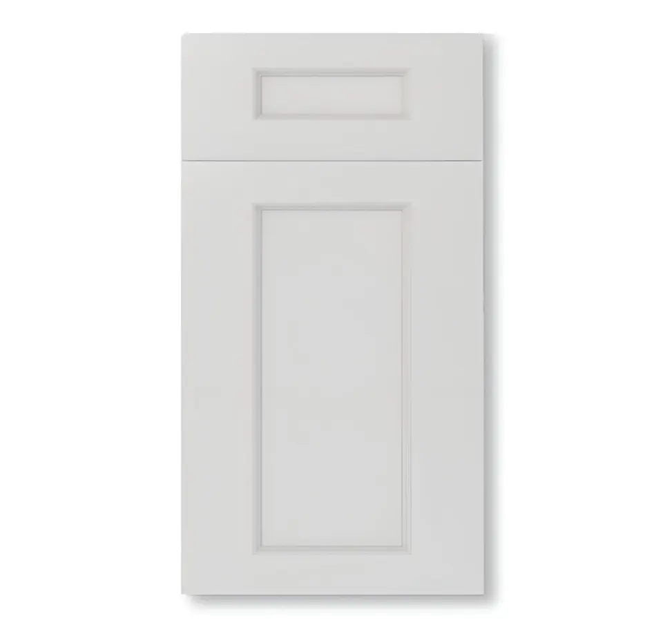 Double dove white, shown as a flat sample