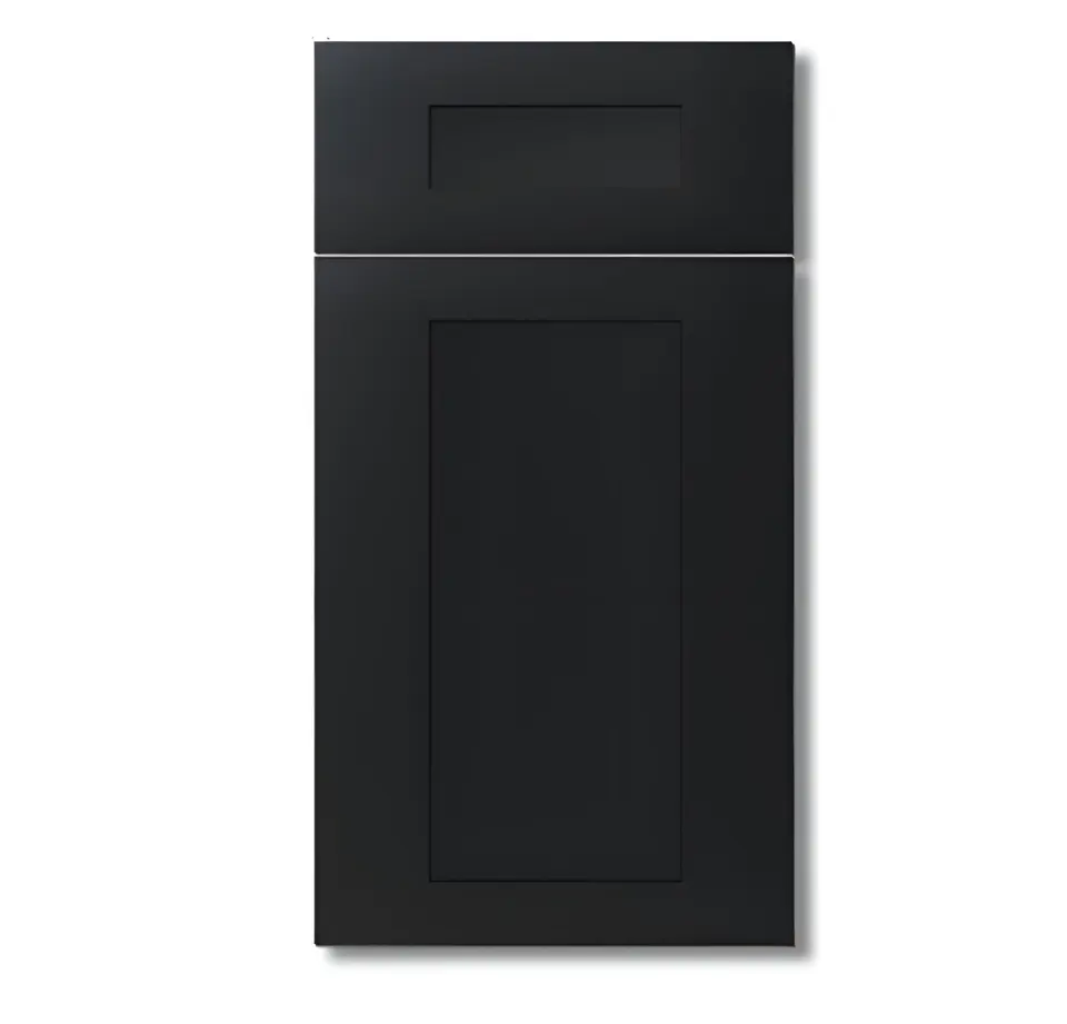 Iron black, shown as a flat sample