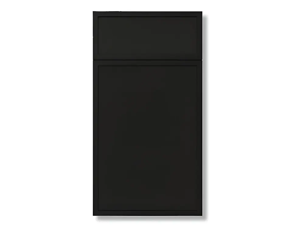 Slim iron black, shown as a flat sample