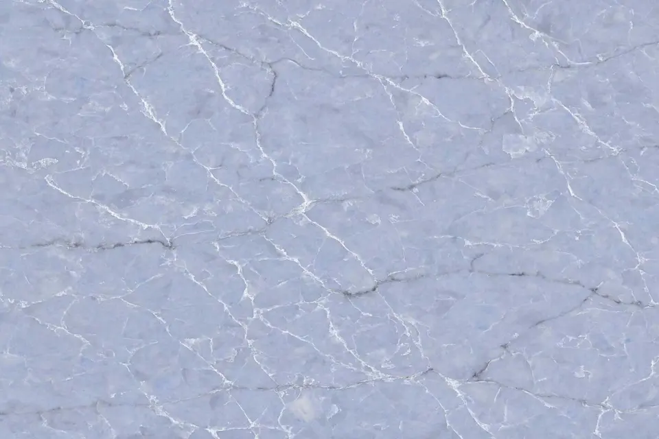 Calacatta Azul, shown as a flat sample