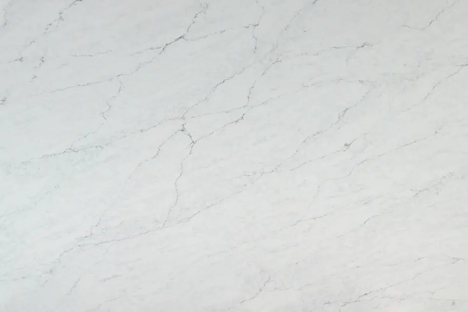 Calacatta Stratus, shown as a flat sample