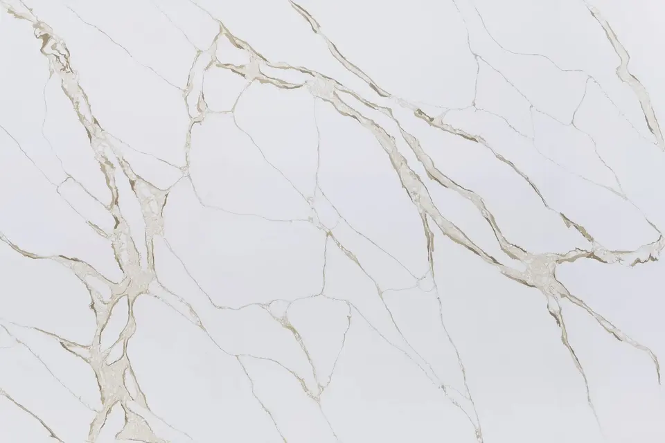 Calacatta Sunset, shown as a flat sample