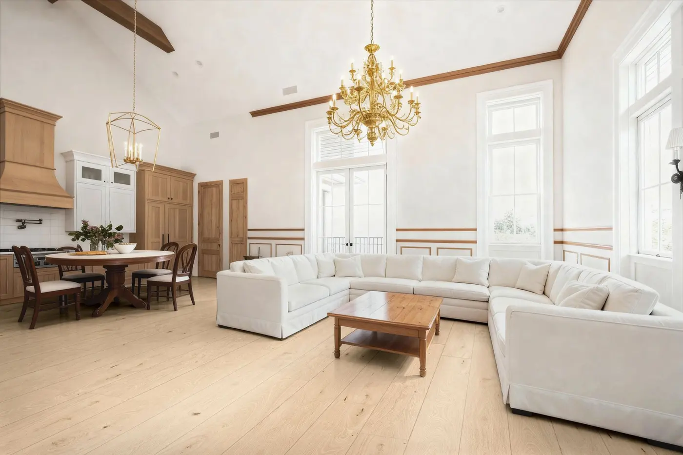 Arenia floor in a room
