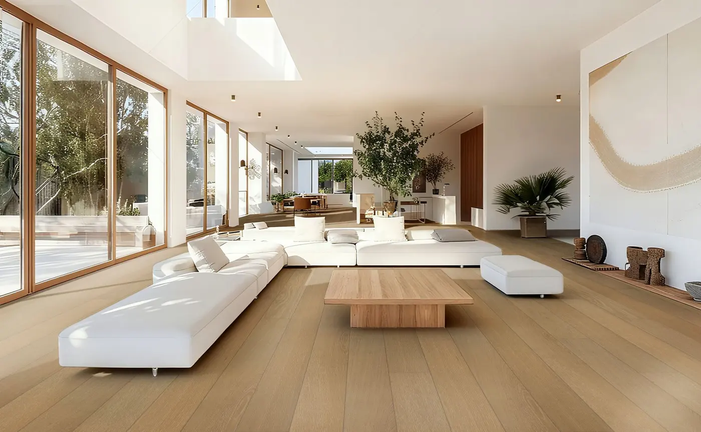 Biscayne floor in a room