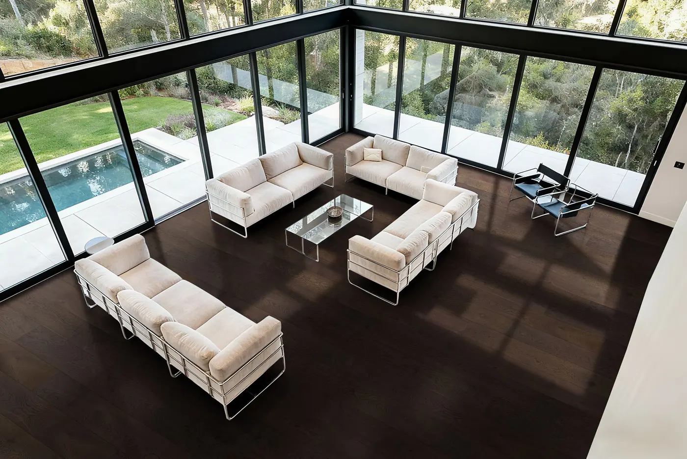 Gunnison floor in a room