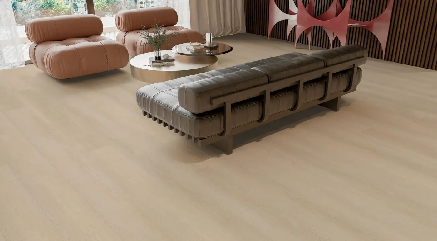 Hazelnut floor in a rendering of a room