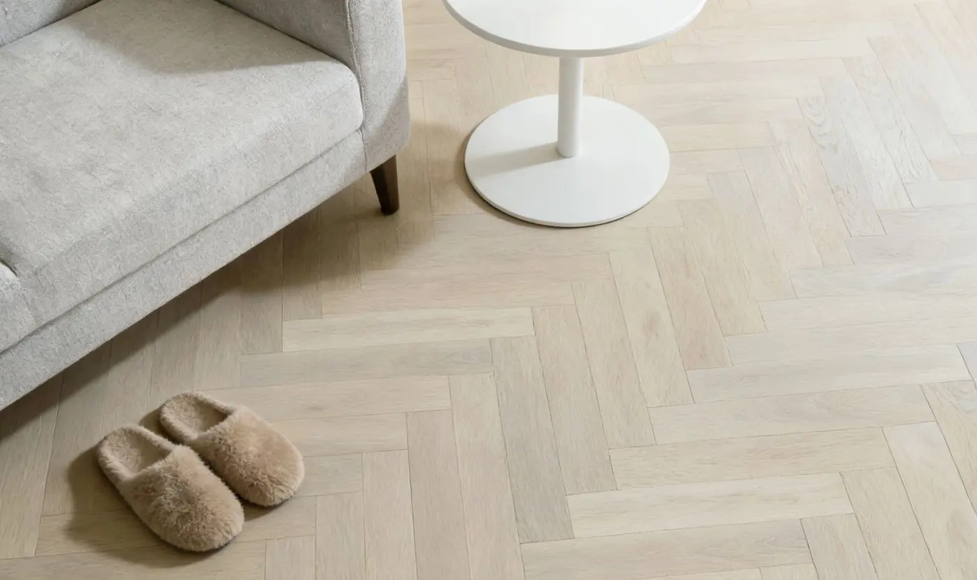 Ivory Mist floor in a rendering of a room