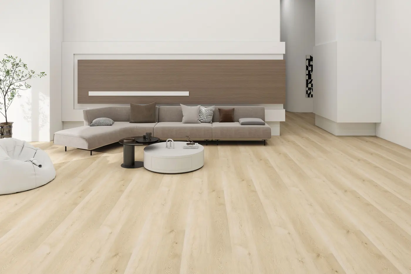 Lakeshore Sand floor in a rendering of a room