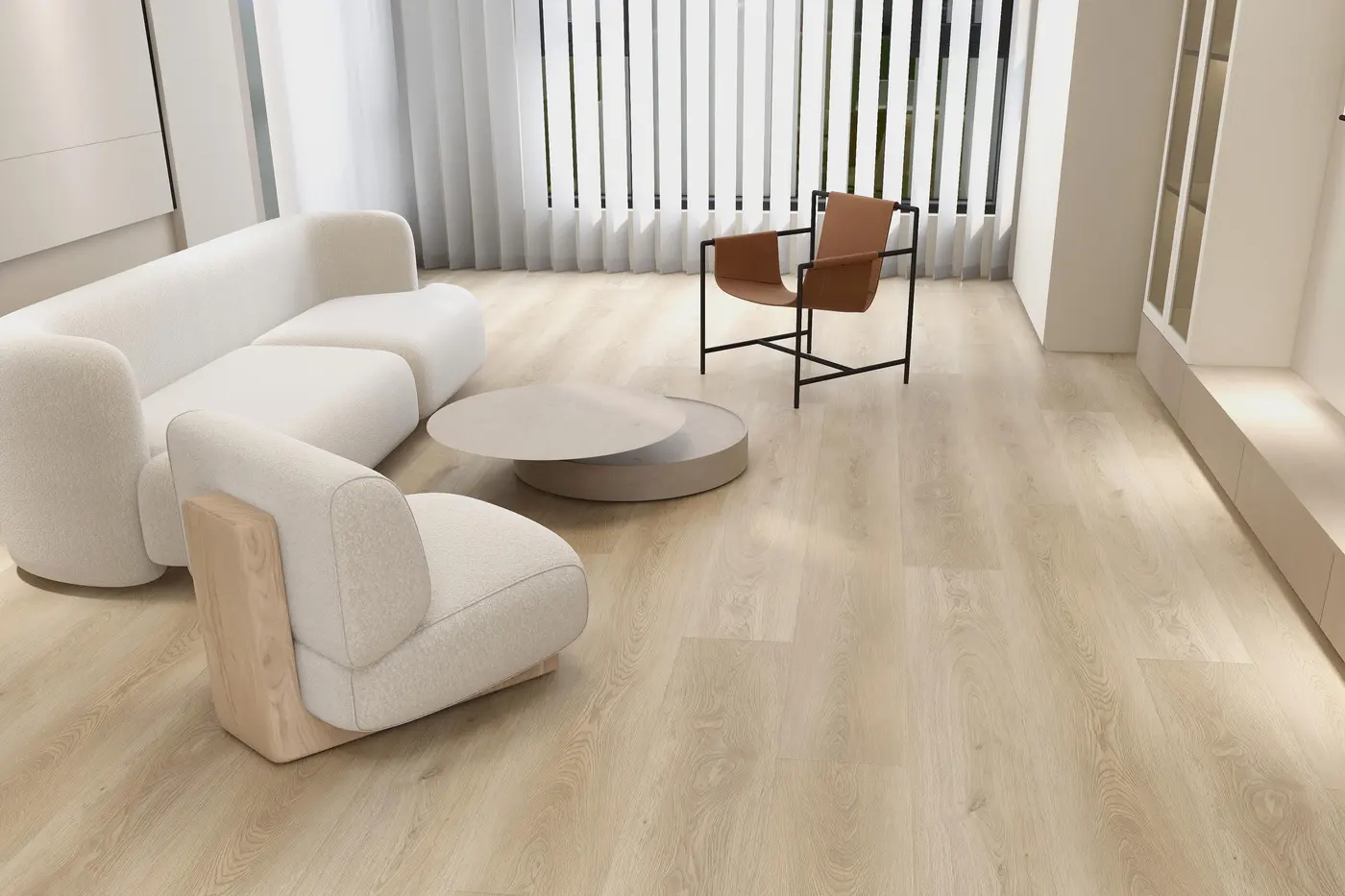 Lakeside Linen floor in a rendering of a room