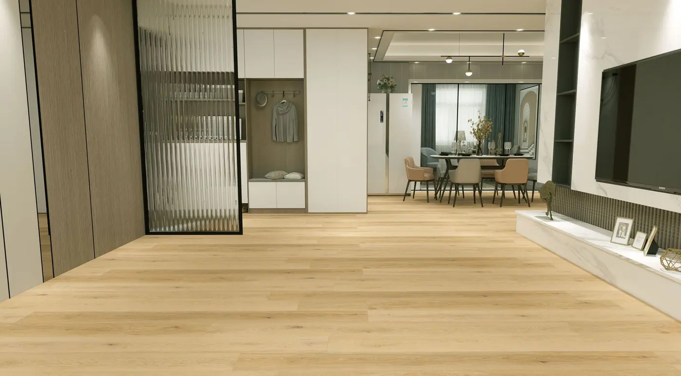Malt Grass floor in a rendering of a room