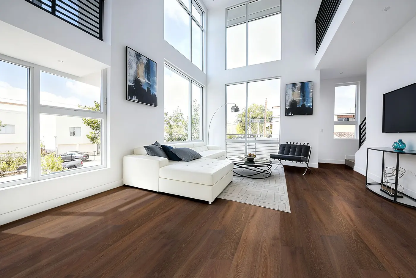 Porto floor in a room