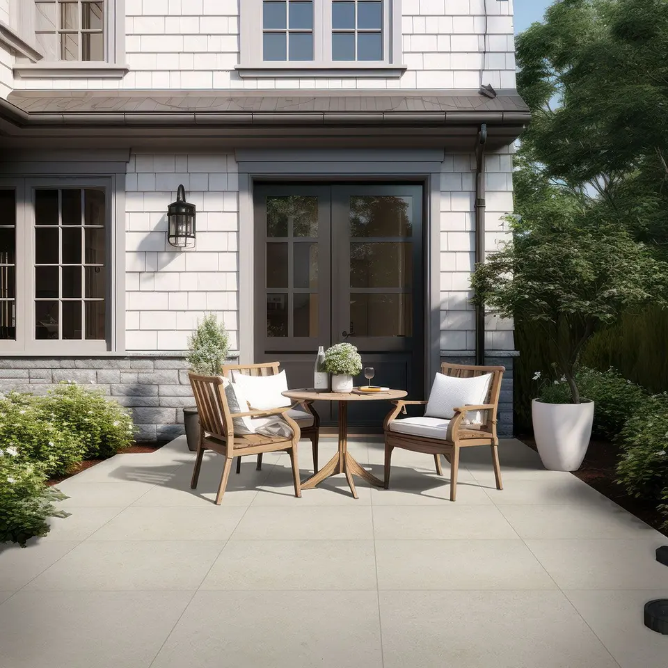 Livingstyle, pearl tile in a room