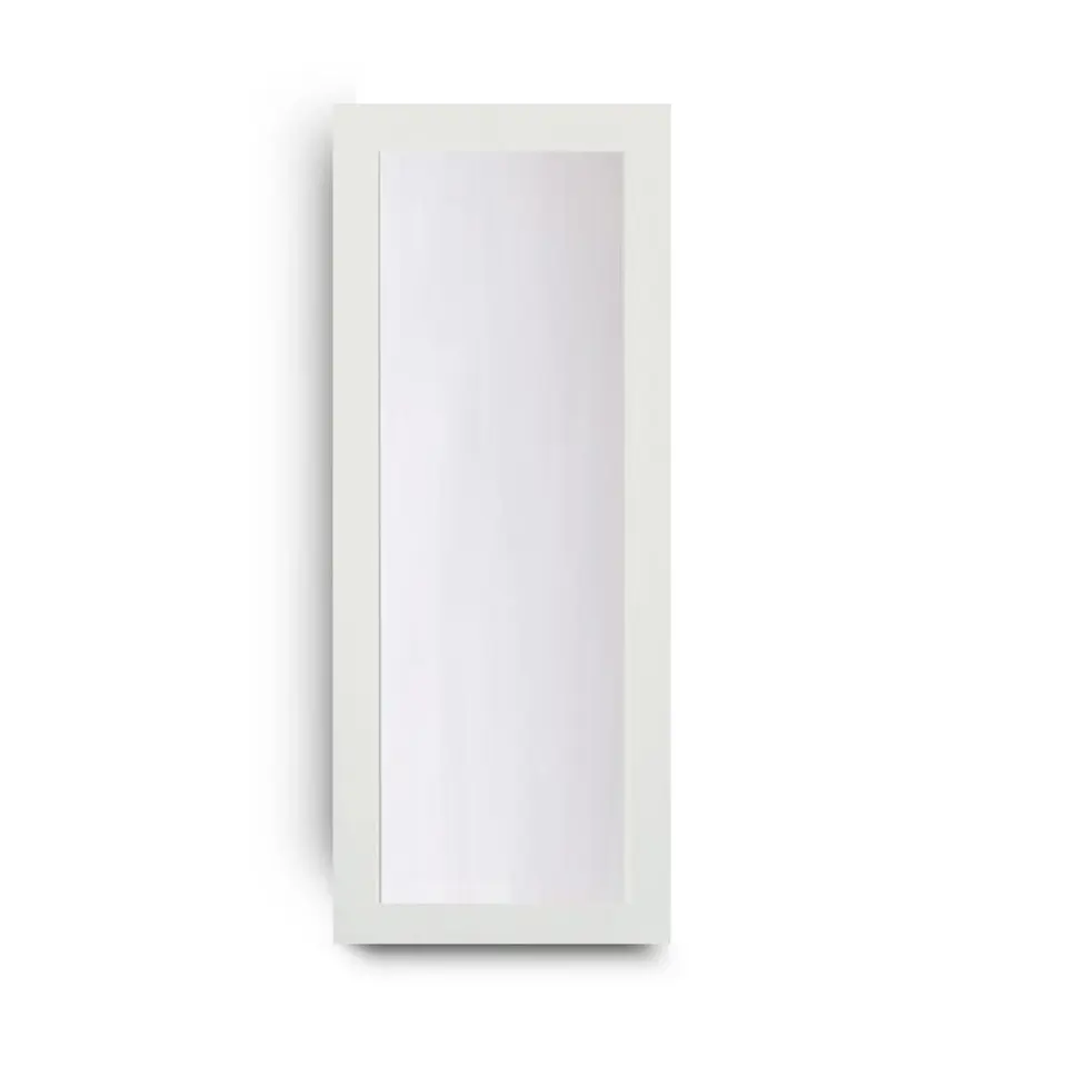 1-lite glass prehung door, shown as a flat sample